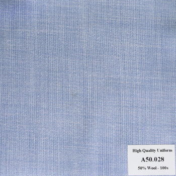 Vải May Đồng Phục Áo Vest Công Sở Màu Xanh Dương Nhạt A50.028